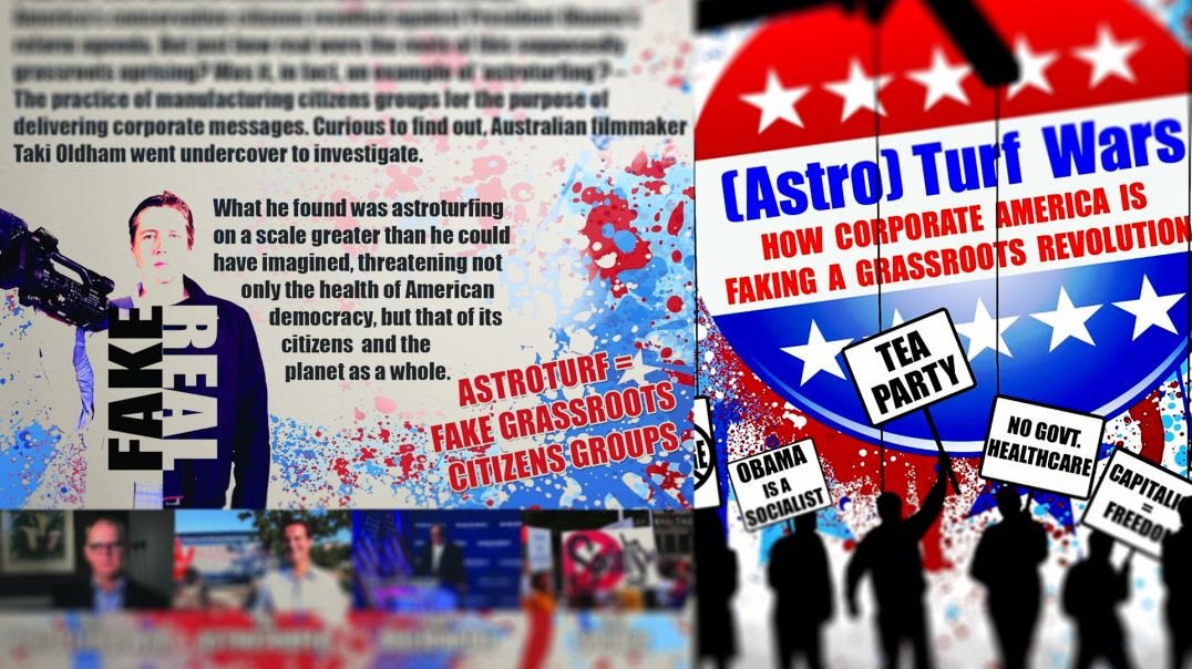⁣Astroturf-wars - "The Billionaires of the Tea Party"